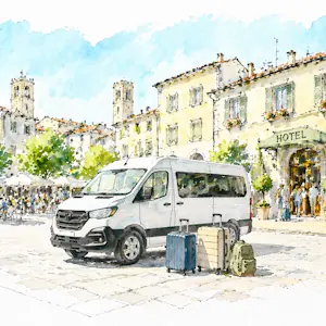 disegno trasporto bagagli